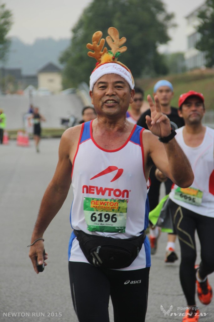 A smiling Tan at the Newton Challenge this year in Malaysia. [Photo by Ashe Ek/Facebook]