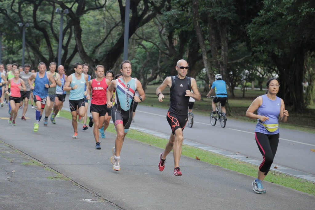 Parkrunners in action. Photo by: Photo by: East Coast Park parkrun.