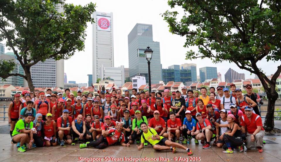 Photo by: Singapore 50 Years Independence Run.