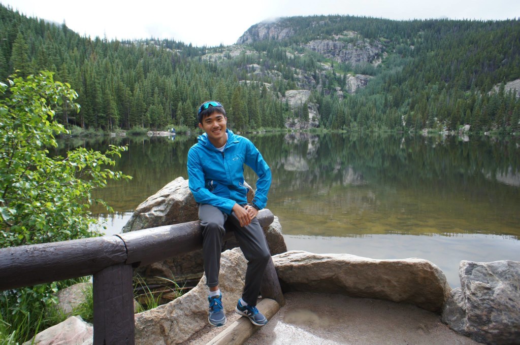 Local marathoner Mok Ying Ren is pursuing his olympic dream in Boulder, Colorado. Photo by Belinda Ooi.