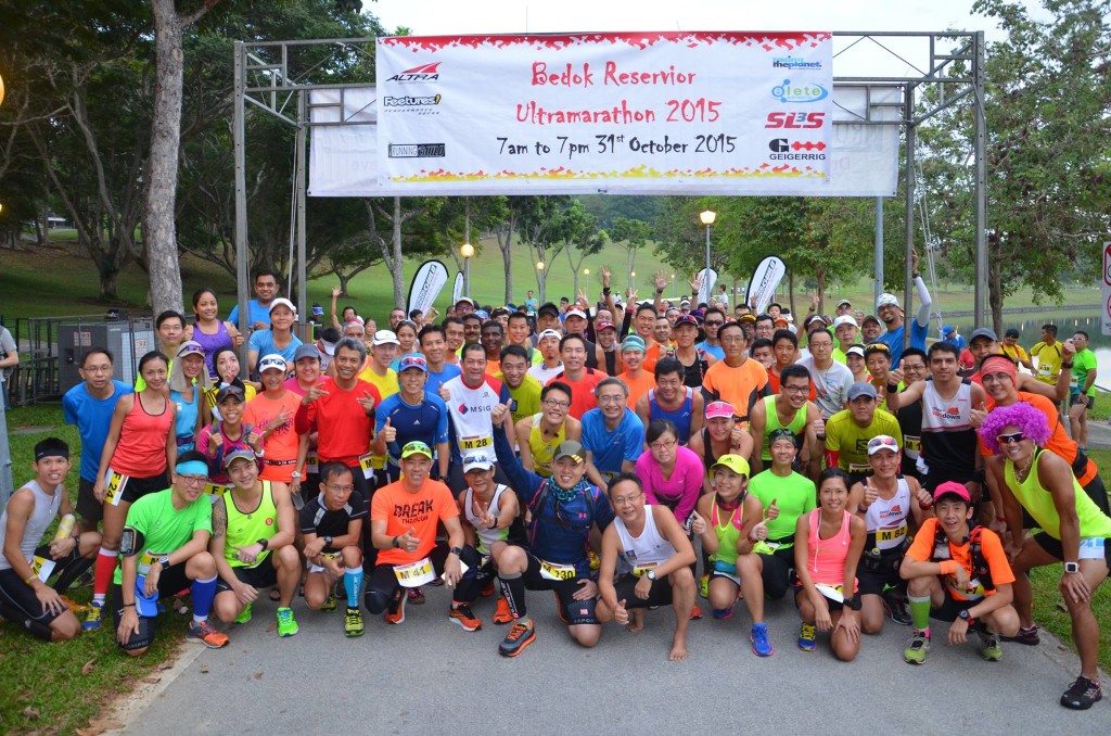 Bedok Reservoir Ultra Marathon took place last Saturday. (Photo by Running Guild)