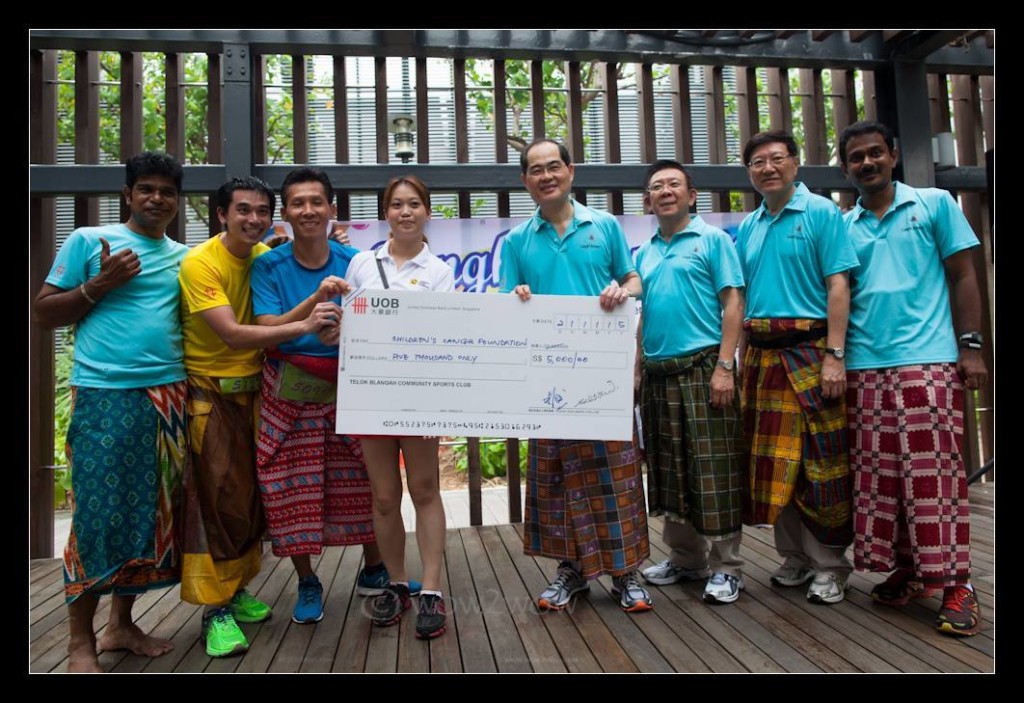 $5,000 was raised for the Children's Cancer Foundation. Photo credits: Ming Ham
