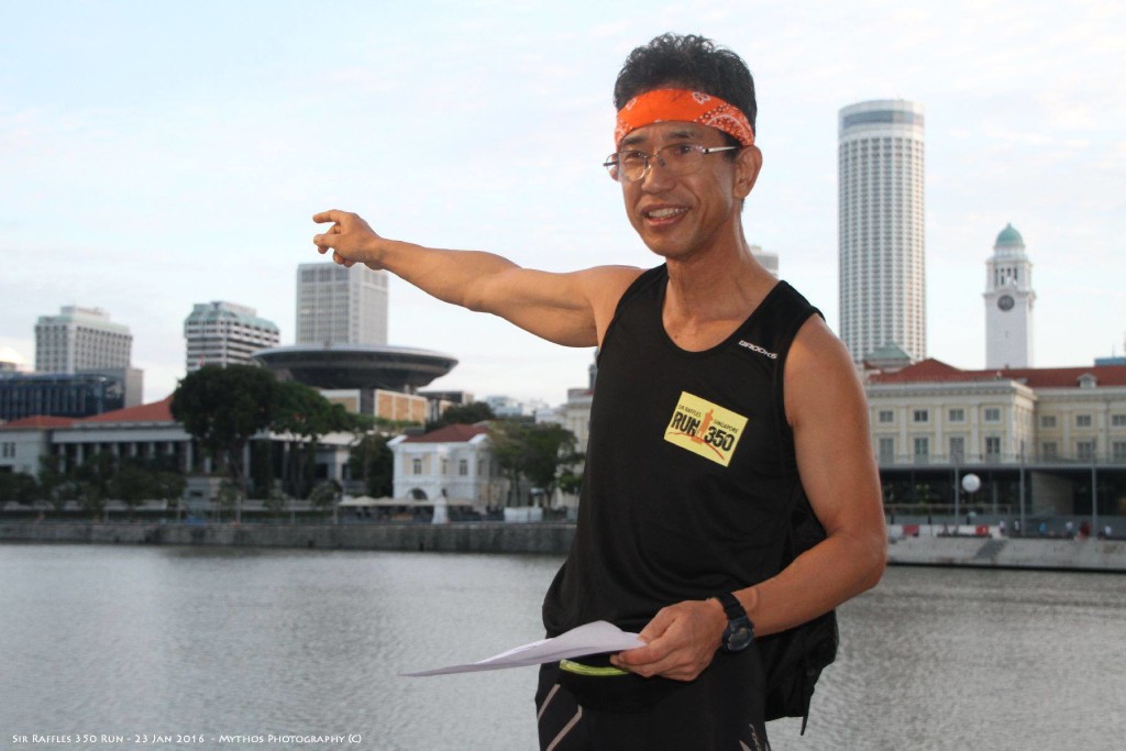 Gen Yasuda left Singapore today. [Photo: Facebook/David Tan]