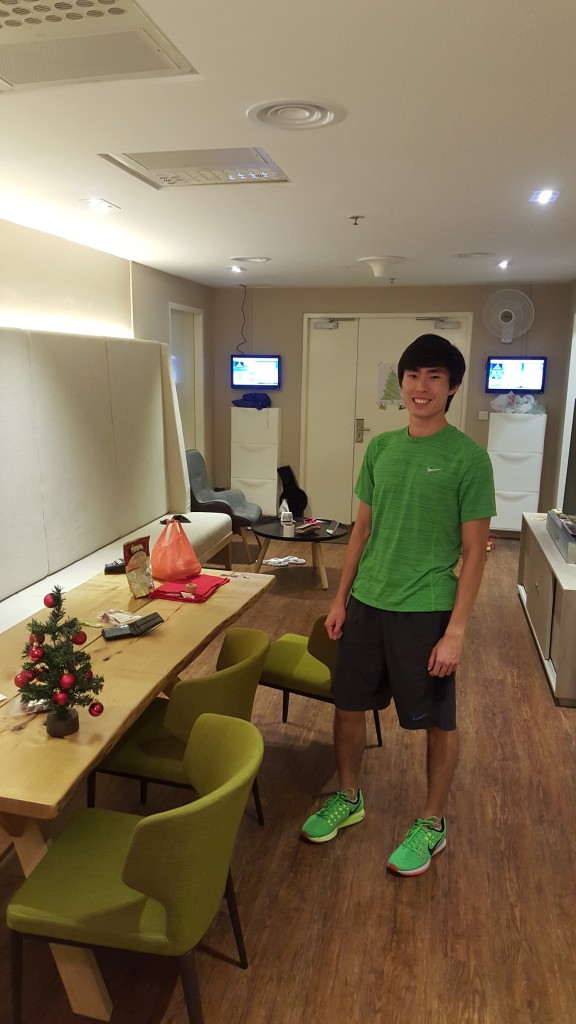 Soh Rui Yong inside the Altitude House. [Photo: Soh Rui Yong]