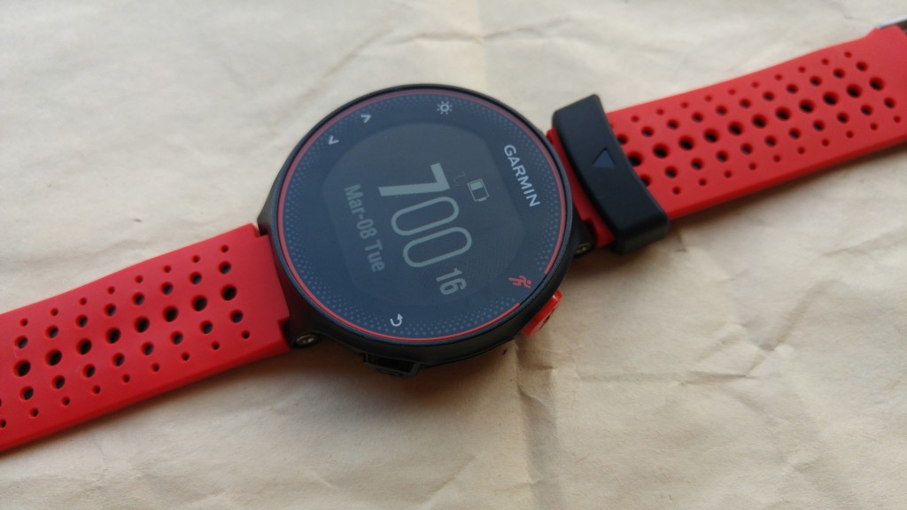 The Forerunner 235 is a very comprehensive running smartwatch.