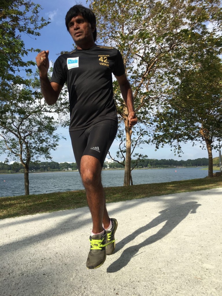 Now aged 50, Rameshon is the current record holder for the marathon. 
