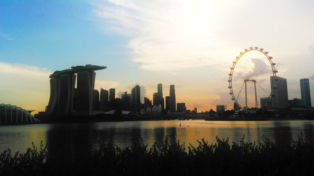 Runners loved the scenic route. [Photo by blog.bemyguest.com.sg]