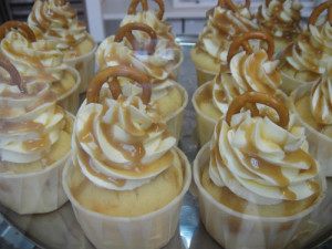 Salted Caramel Cupcake.