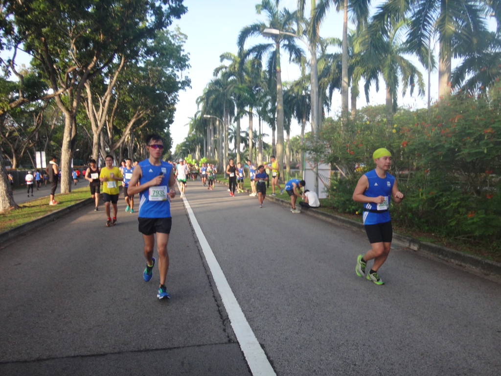 Runners at East Coast Park.