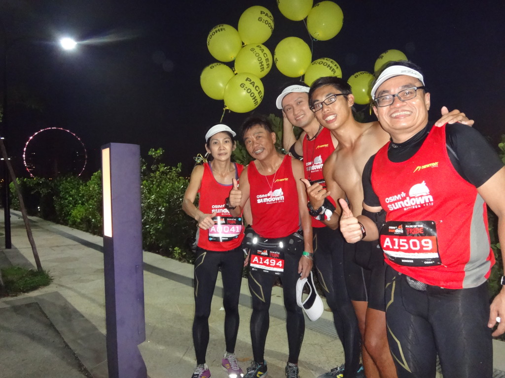 Six-hour pacers were full of energy!