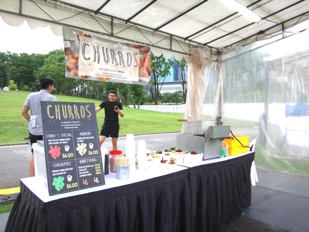 There was lots of food for purchase, including these scrumptious churros.