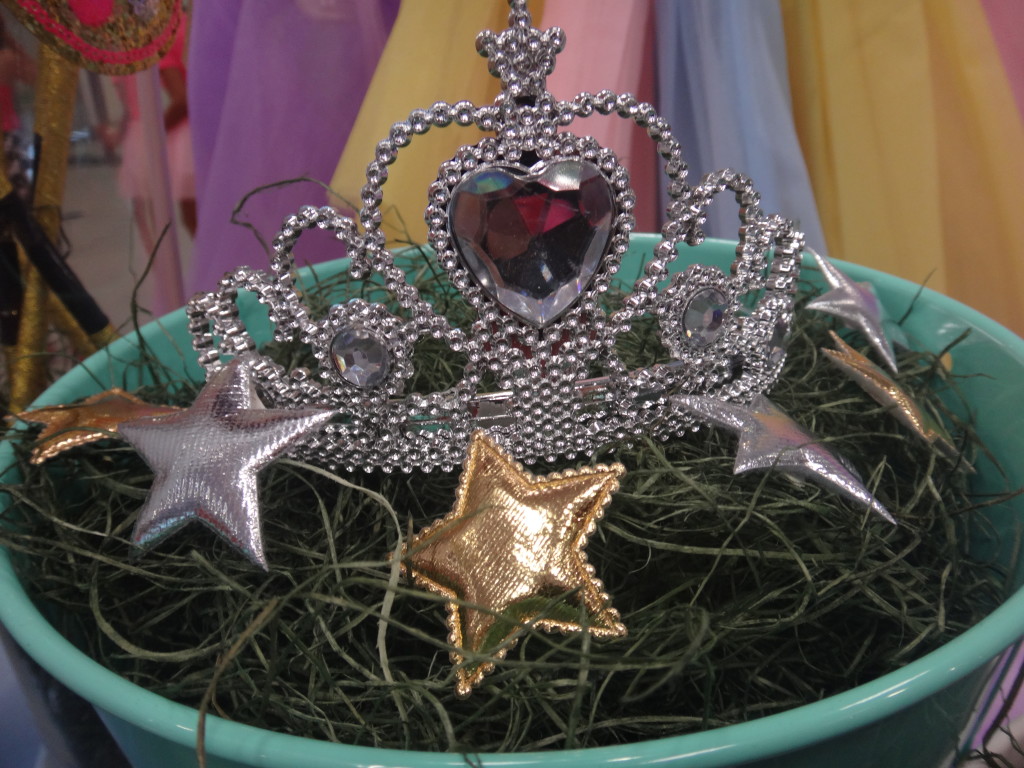 Little girls will love the princess tiara upon completion of their run.