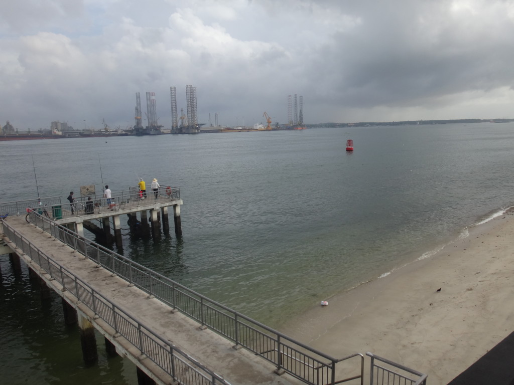 Sights & sounds at Punggol - along our run.