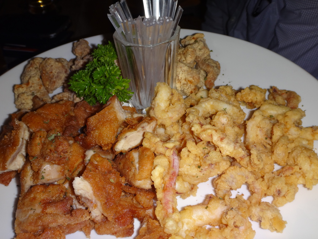 There was plenty of little tidbits at the party.