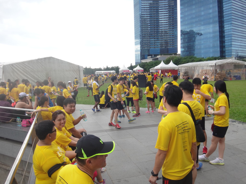 The race carnival is in full swing.