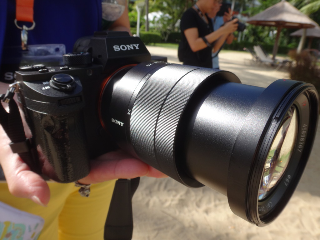 Getting close up with the Sony a7RII.