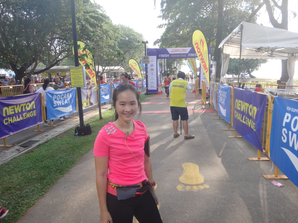 Just crossed the finishing line!