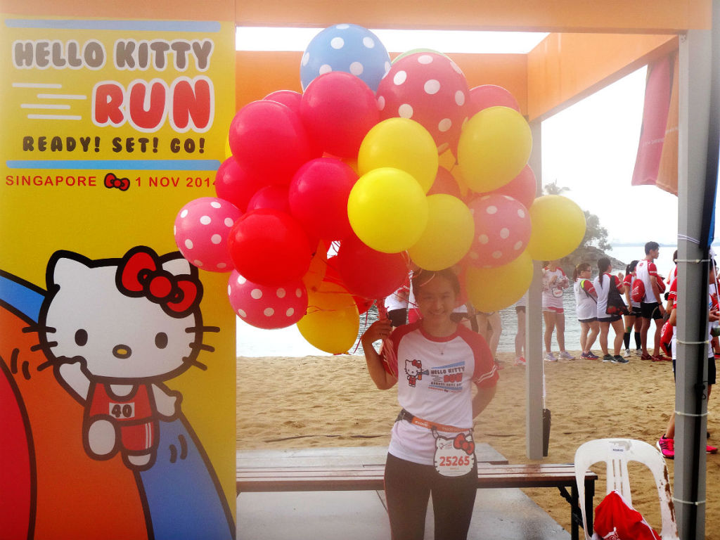 I am floating away...