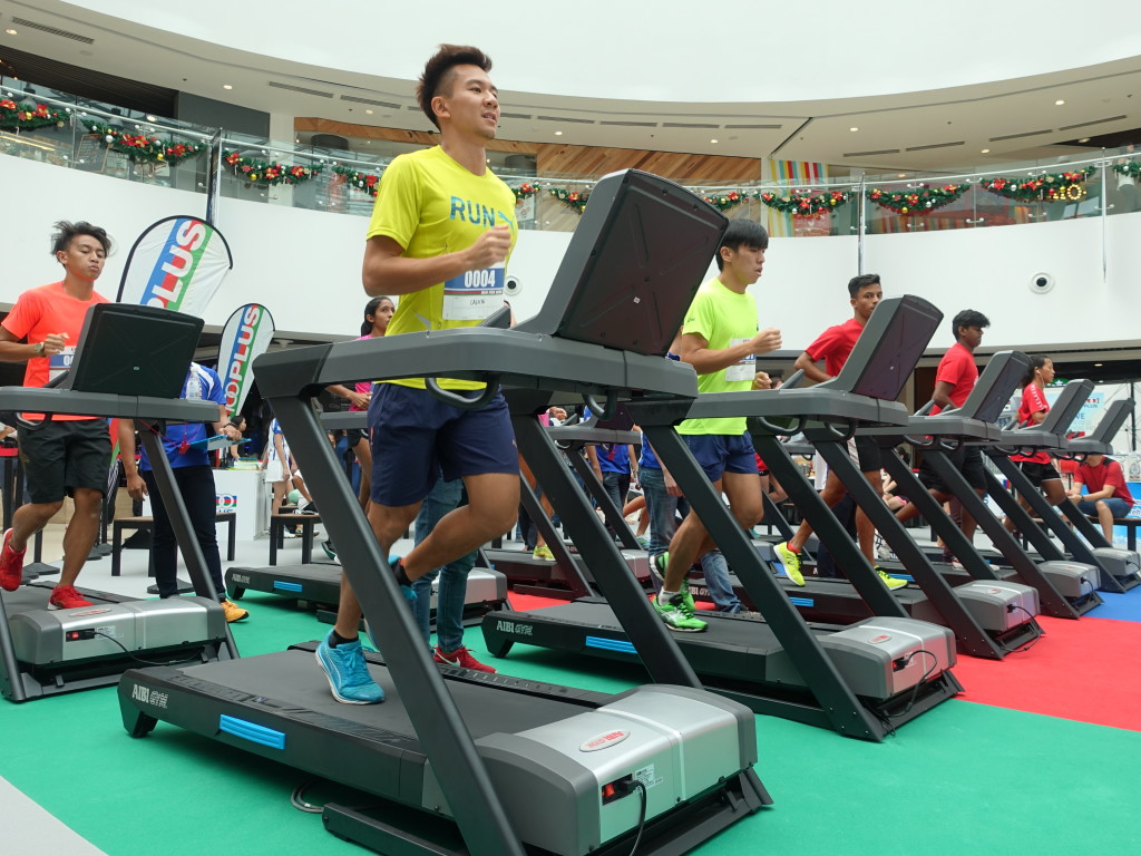 National athletes running for charity.