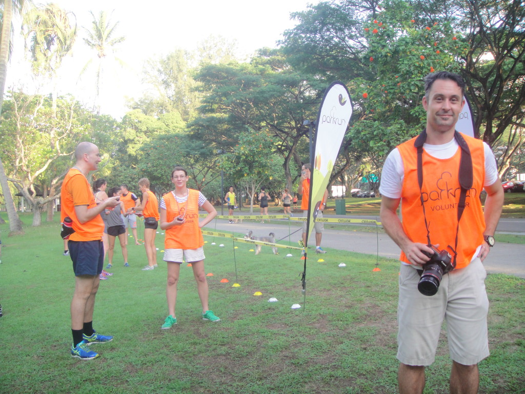 parkrun volunteers.