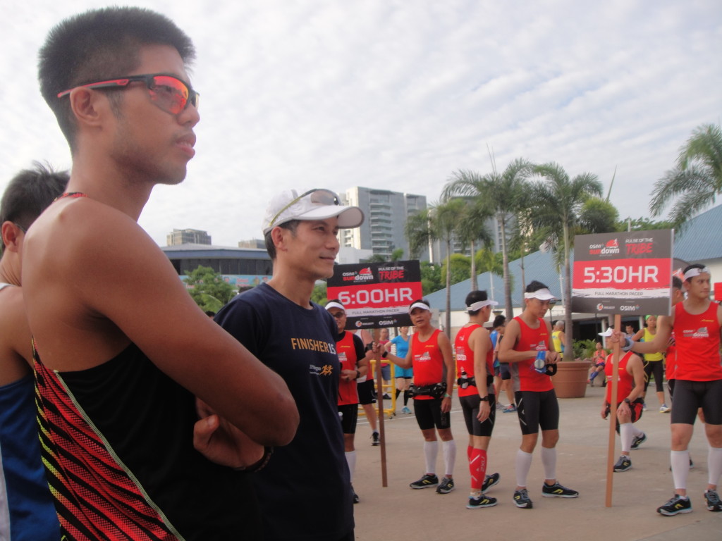 Top runner Marcus Ong was one of the participants.