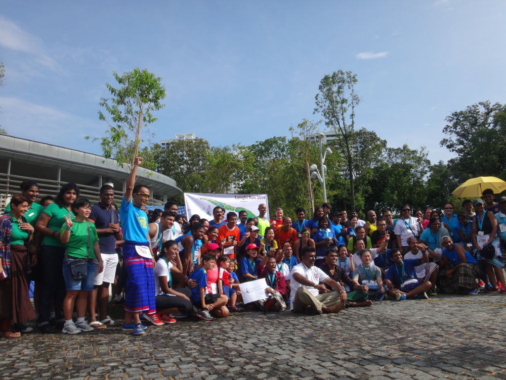 It was a great turnout and an excellent Lunghi Run last Saturday for these runners.