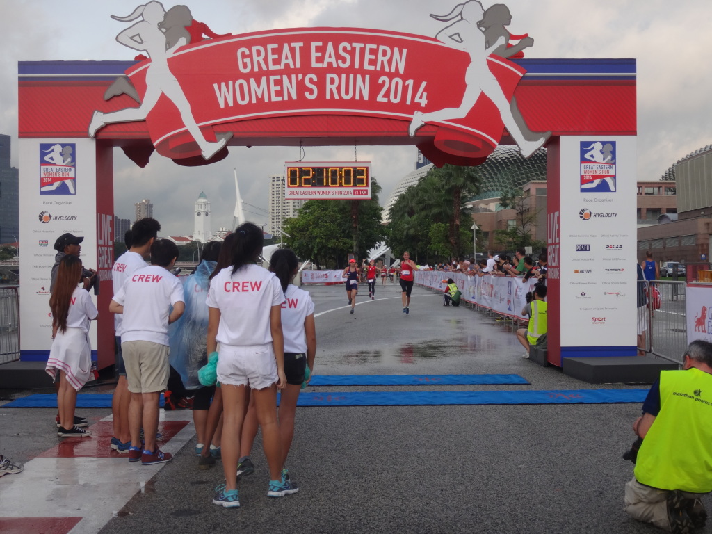 The GE Women's Run took place this morning.