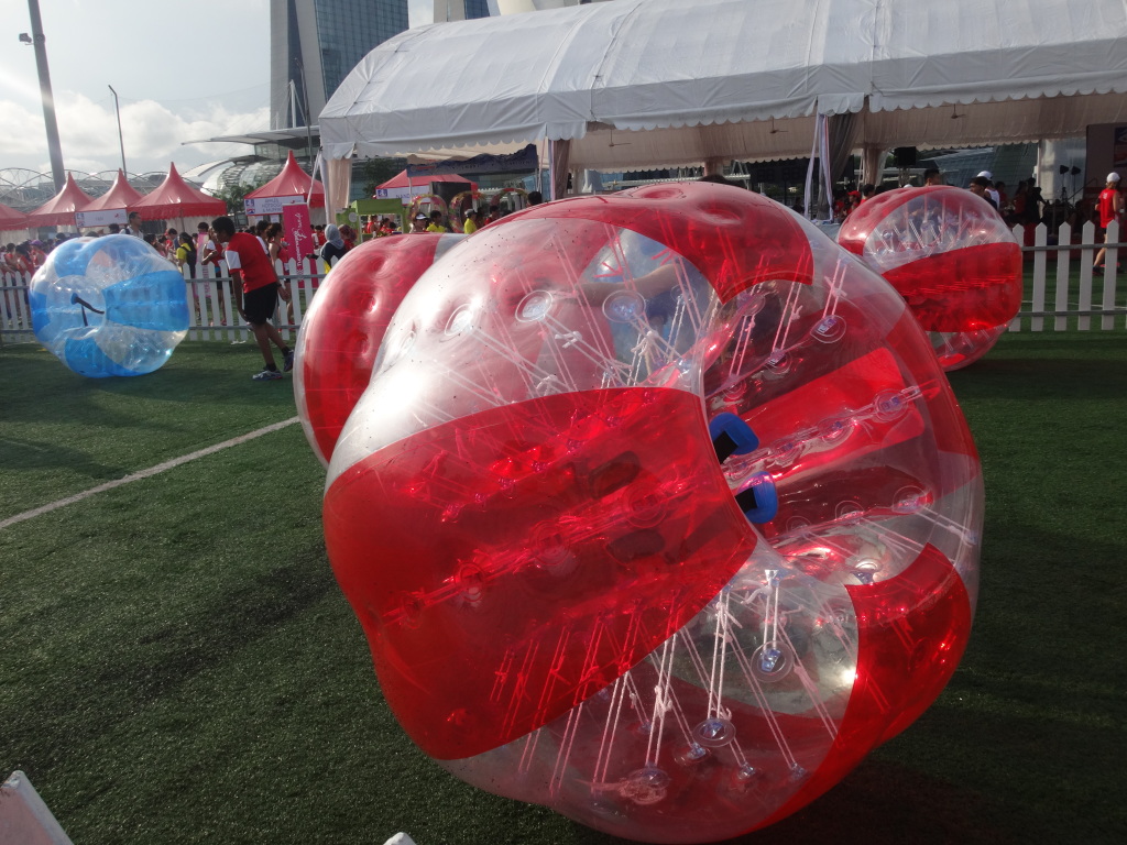 Plenty of fun stuff to do at the race village!