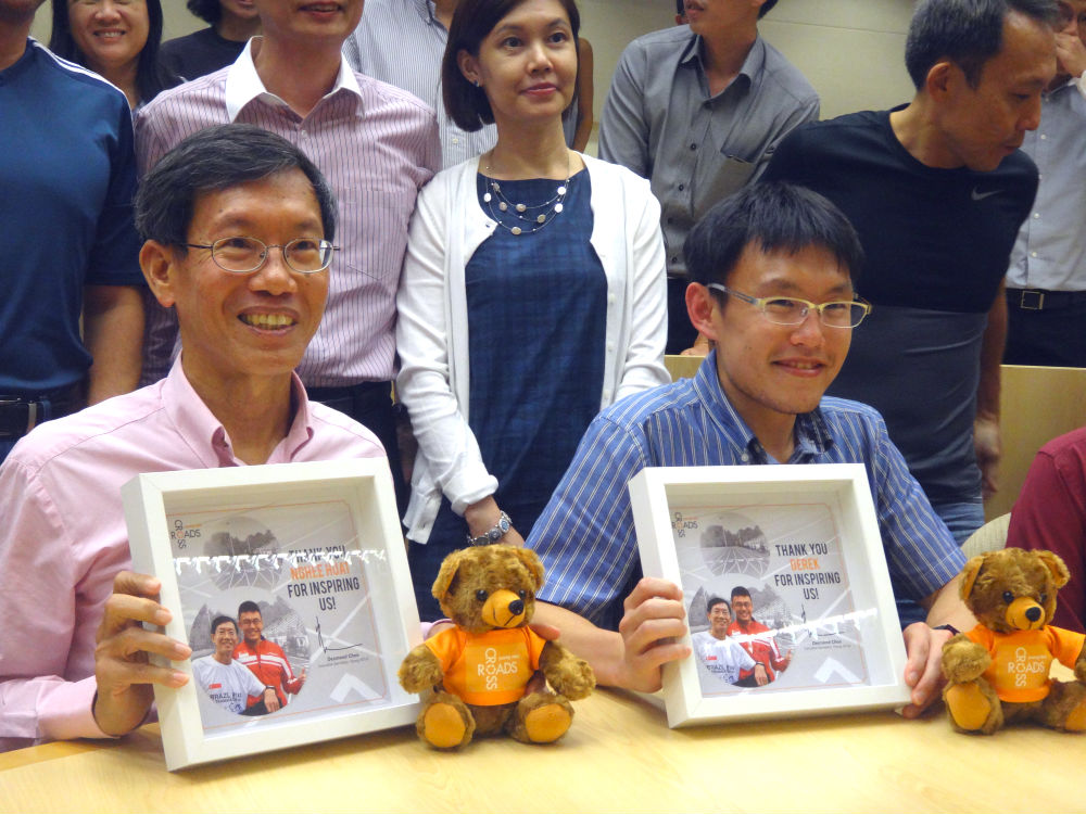 Mr Lim Nghee Huat (left) and Dr Derek Li (right).