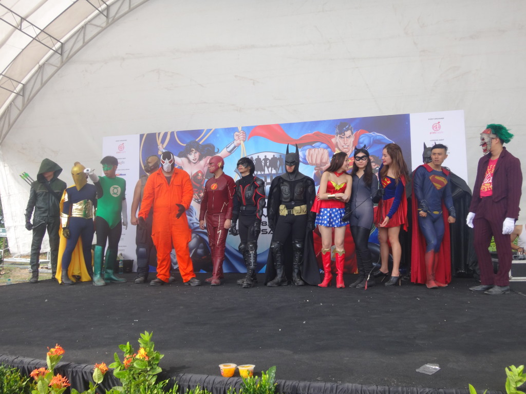 Plenty of superheroes in plain sight.