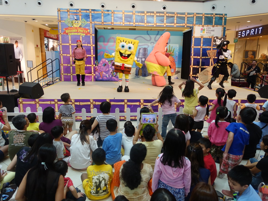 Catch Spongebob in a themed live show.