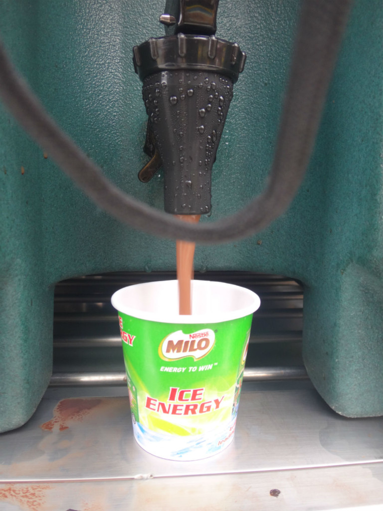 The Milo Ice Energy from the Milo Van brought back pleasant childhood memories for me.