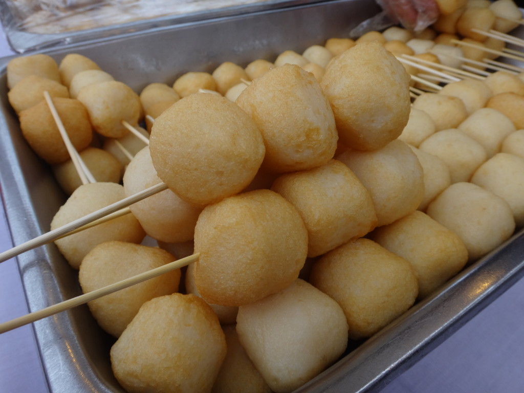 The fishballs were tasty.