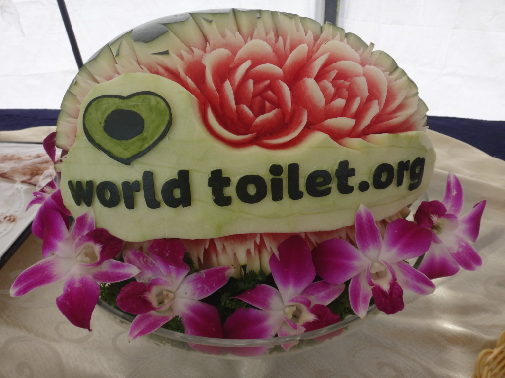 The run was organised by the World Toilet Organisation.