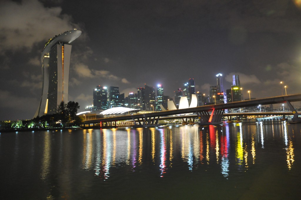 We passed by some beautiful scenery along the way.