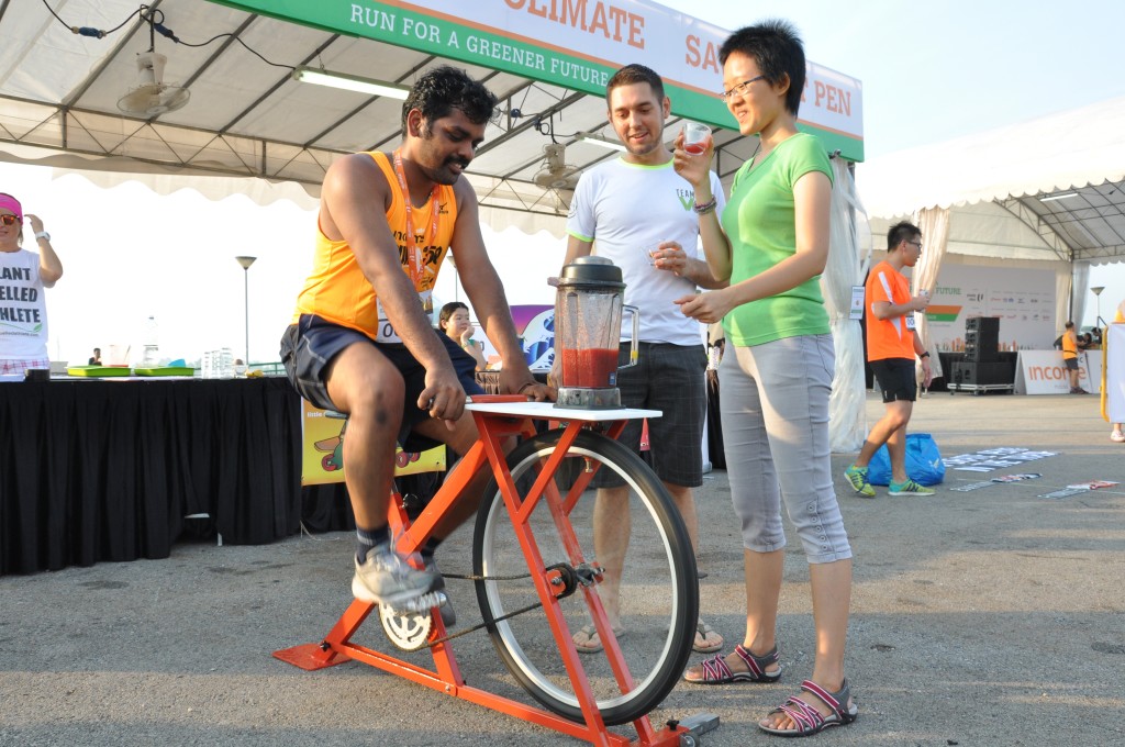 THERE HAVE BEEN ECO FRIENDLY INITIATIVES IN PAST EDITIONS OF THE RUN.