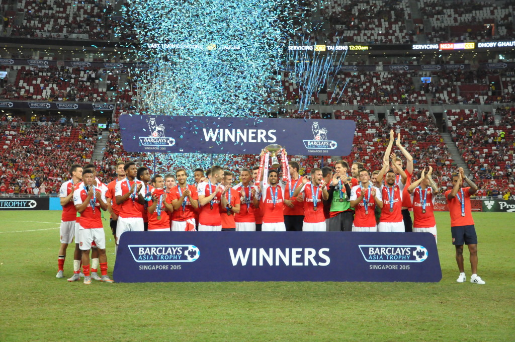 Can Arsenal replicate that winning feeling in the BPL come May?