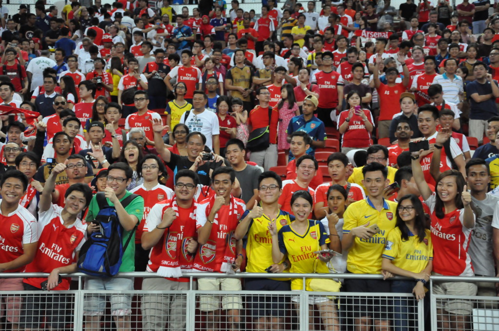 A record number of people thronged the National Stadium last Saturday night.