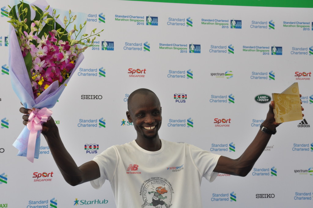 Julius Maisei is the Men's Open Full Marathon winner.