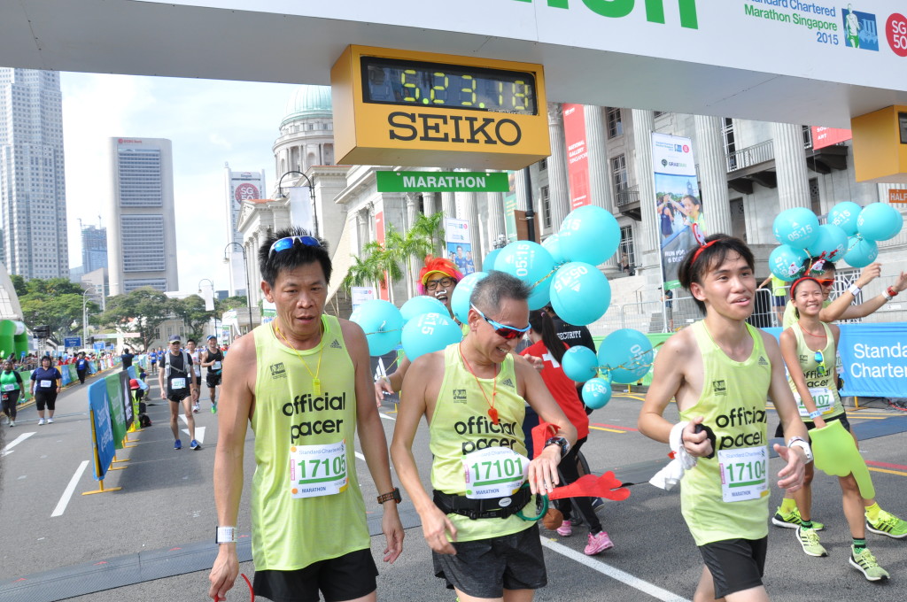 Colourful sky-blue balloons at the Padang.