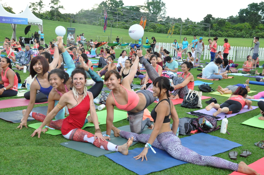 Everyone was all-smiles and had fun at Bliss Out.