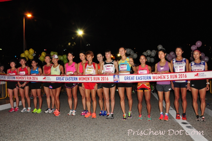 The elite runners at GEWR 2016.