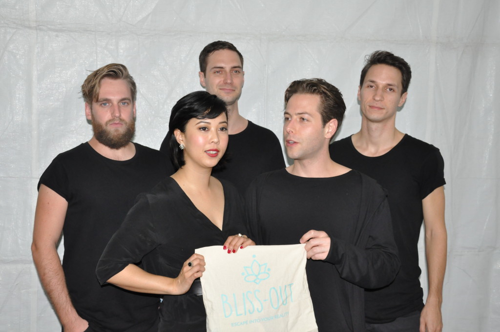 Indie electronic band The Naked & Famous.