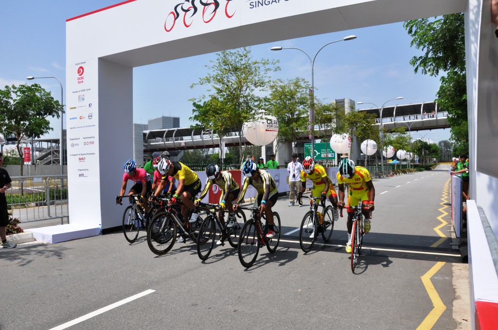 OCBC Speedway Championships flags off.