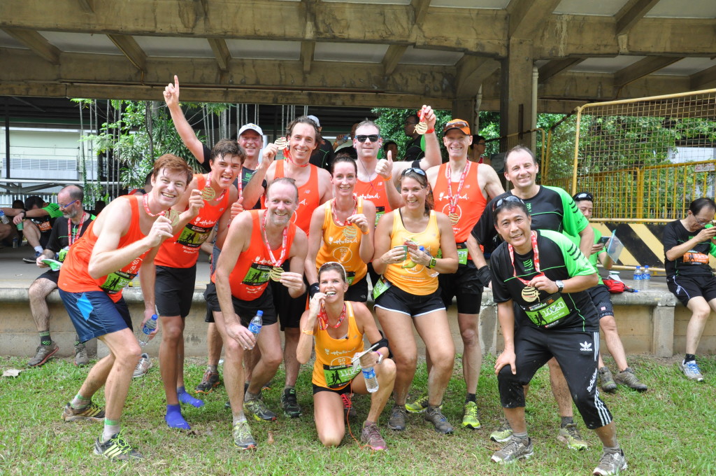 Group photos are a great way to remember a race by!