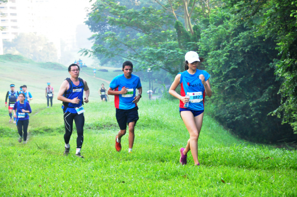 Runners found the event challenging.