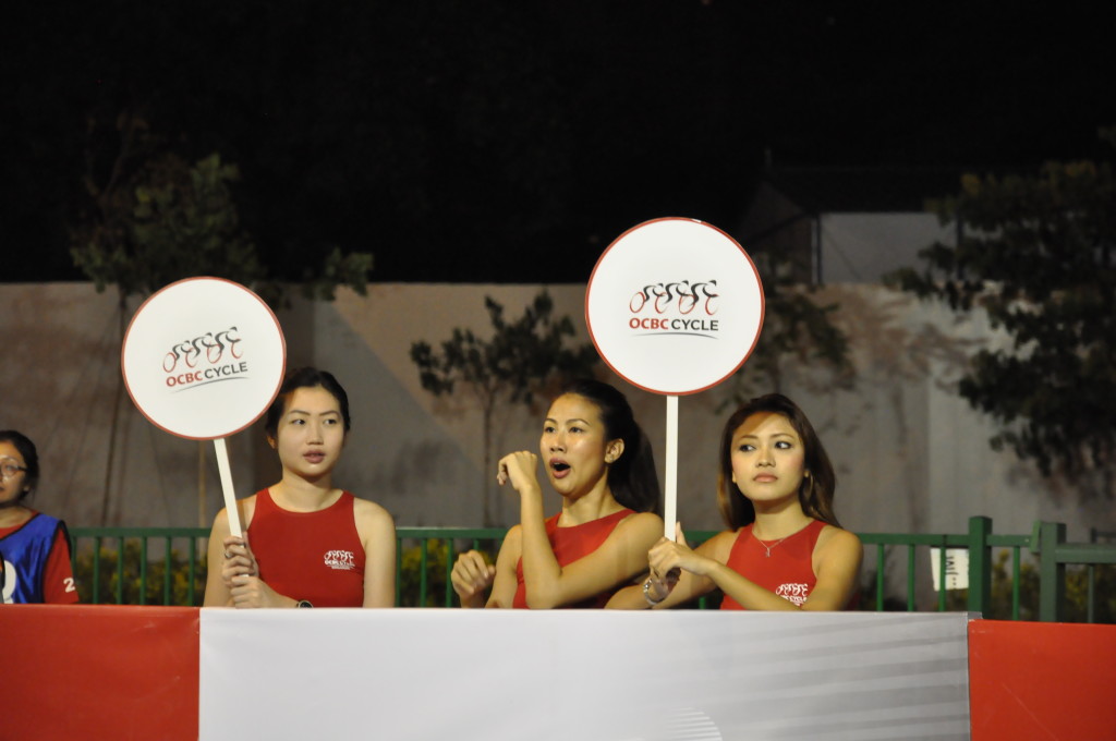 OCBC Cycle Girls.