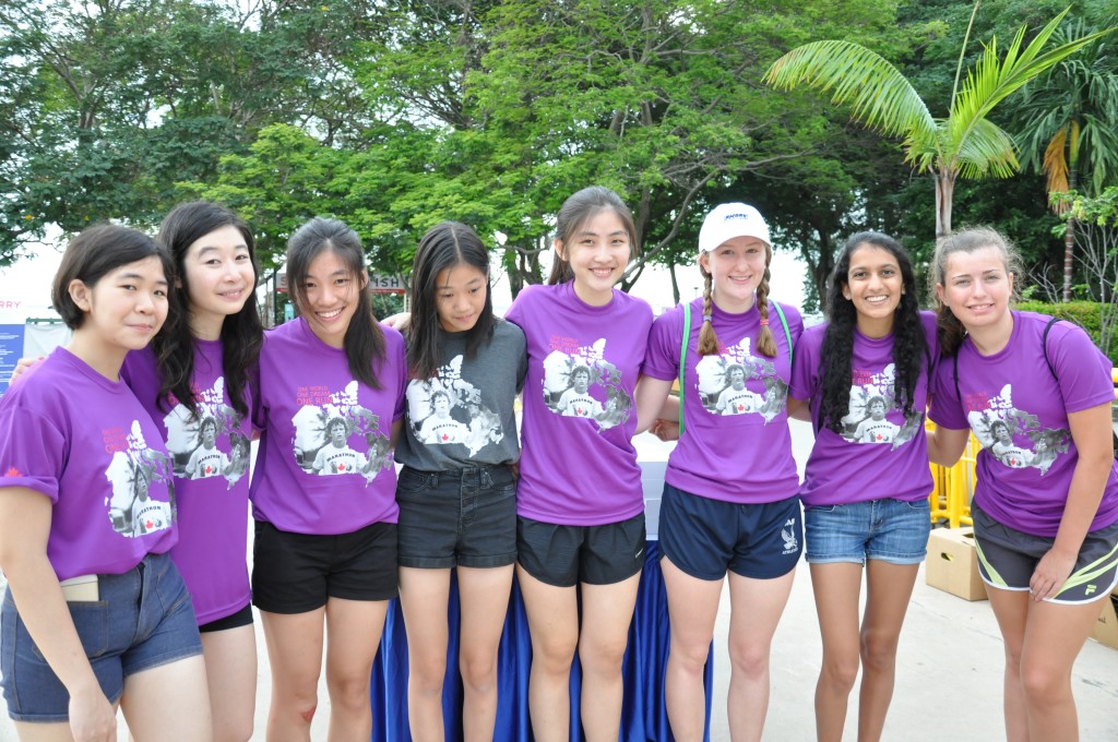 Never too young to show support for cancer research.