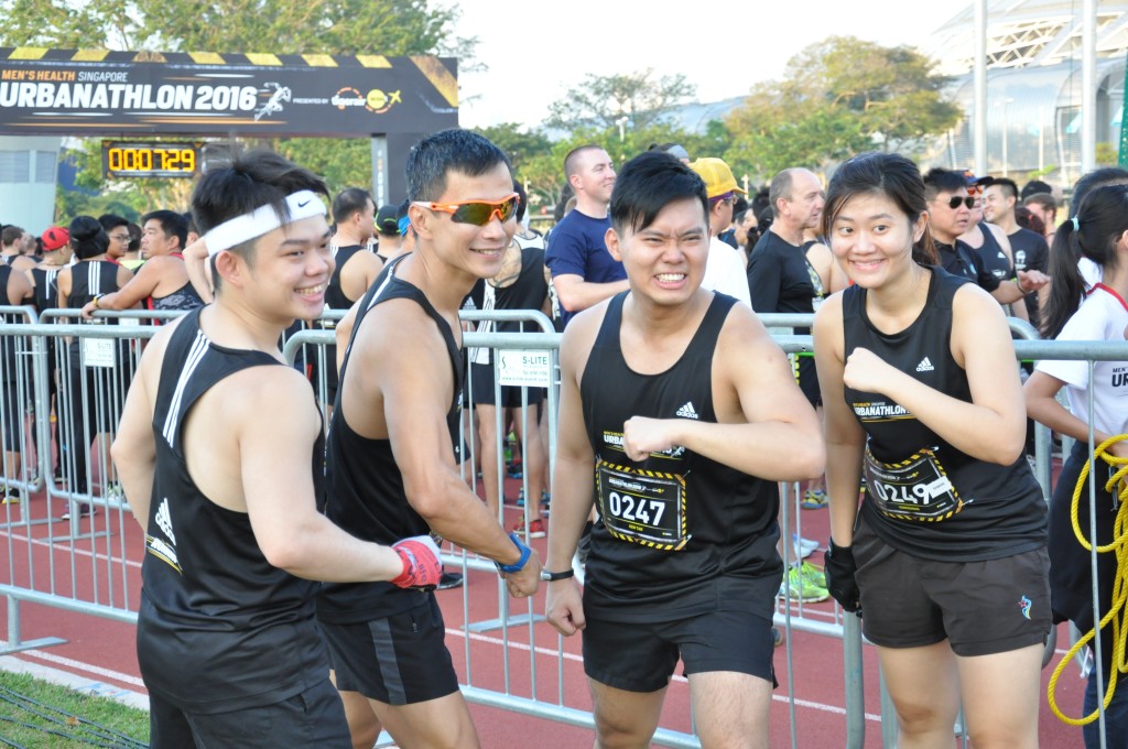 Warriors ready for battle.