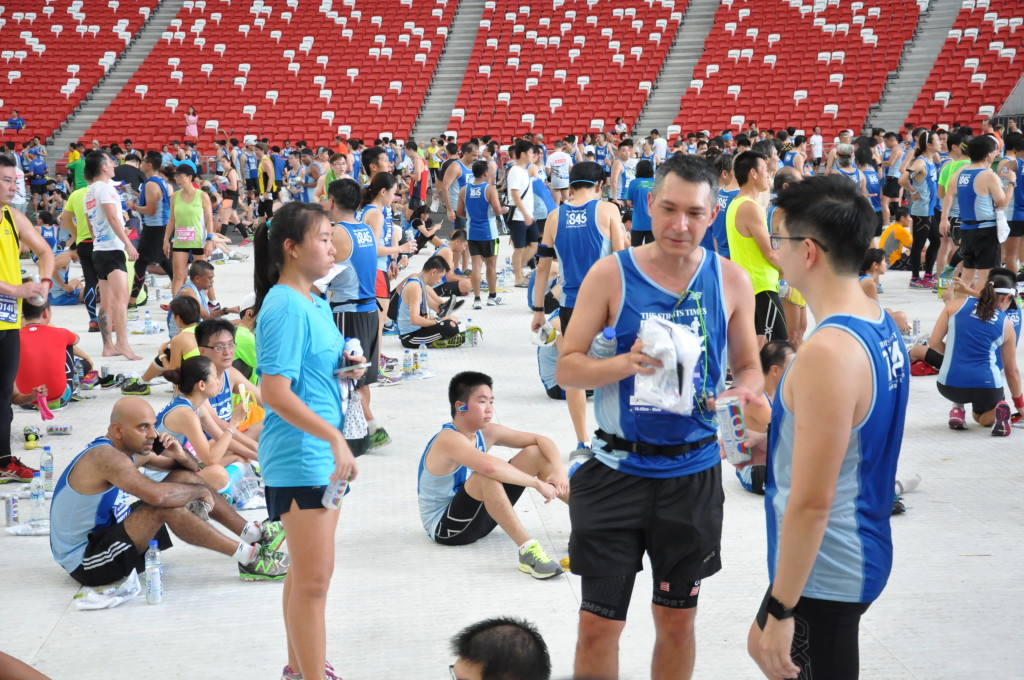 Participants at ST Run 2015.